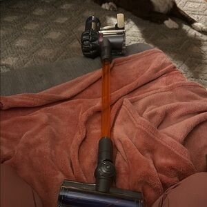 Cordless Toy Vacuum Cleaner - Orange